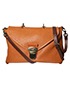 Polly Push Lock Bag, &pound;260, Handbags, Tan, Leather, Other view